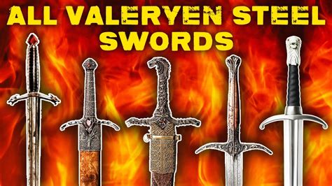 valyrian steel books|all valyrian steel weapons.